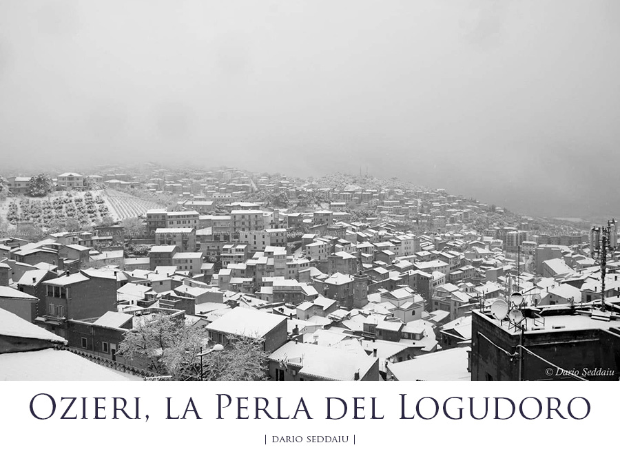 Ozieri, la perla del Logudoro - neve 24 gennaio 2019