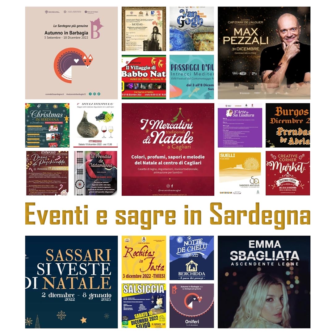 Eventi e sagre in Sardegna dicembre 2022