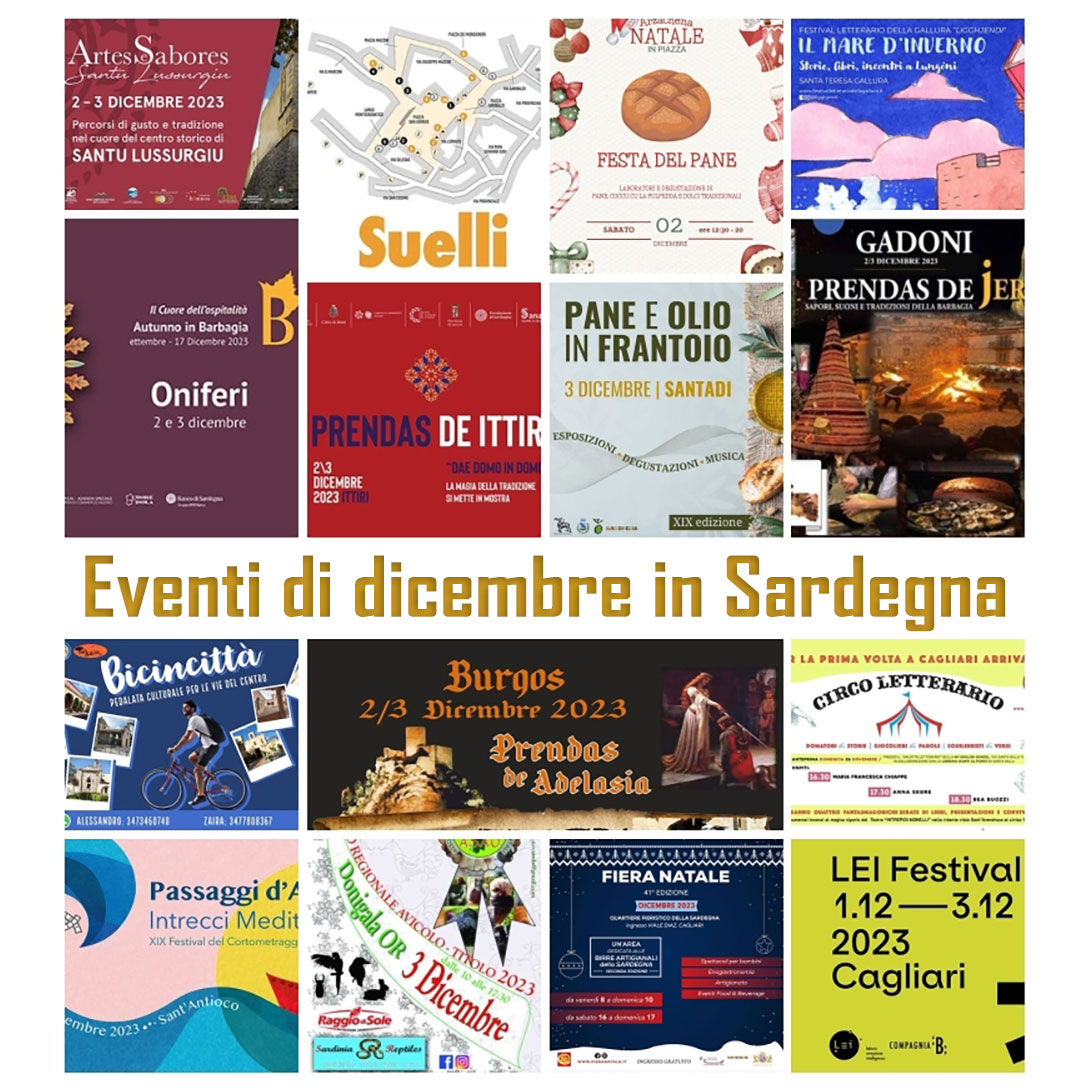 Eventi Sardegna dicembre 2023
