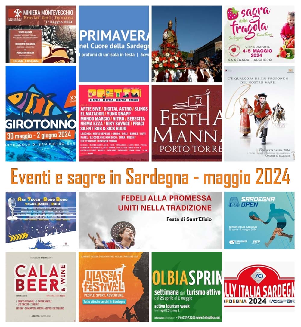 Eventi Maggio Sardegna 2024
