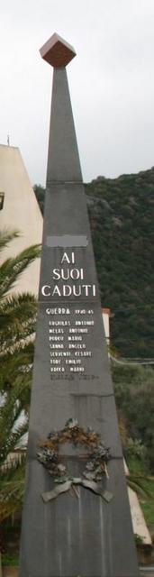 Monumento ai Caduti - Nuxis 