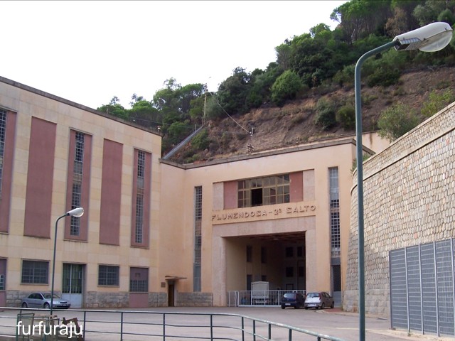 Centrale idroelettrica 2°salto - diga Sa Teula - <br />  Villagrande Strisaili 