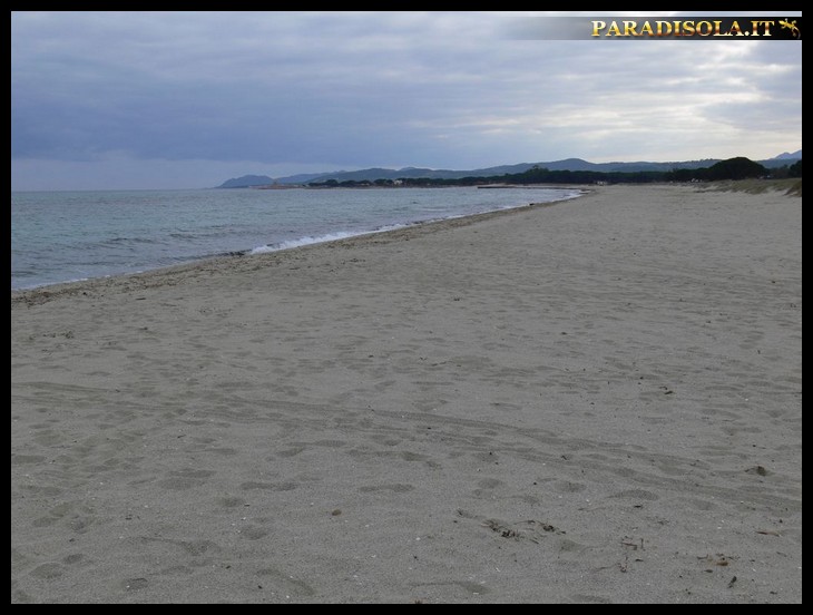 Foto della spiaggia di Su Tiriarzu