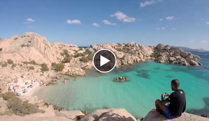 Video Sardegna Cala Coticcio - Caprera