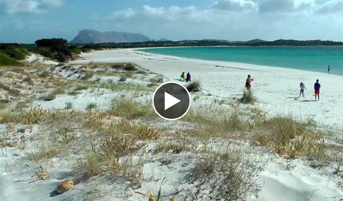 Video Sardegna spiagge San Teodoro 2019