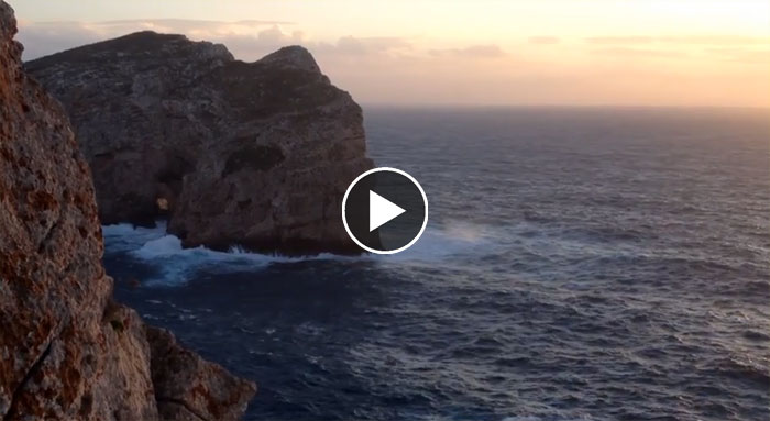 video Sardegna: tramonto a Capo Caccia Alghero
