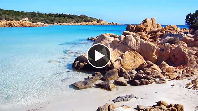 Video Sardegna della Spiaggia del Principe o Poltu di Li Cogghj